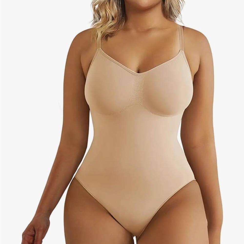 Seamless Beige Bodysuit